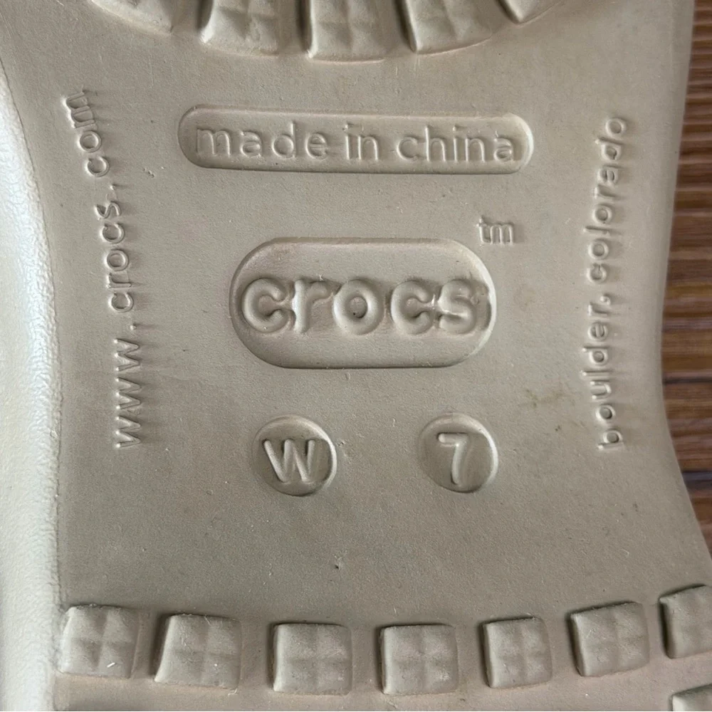 Crocs‎ Meleen Twist Slides Sandals Women’s Size 7 Shoes